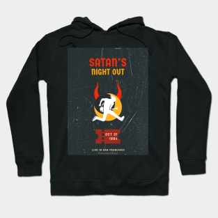 Satan's Night Out Concert Poster 2 Hoodie